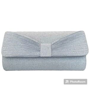 Elegant Silver Clutch